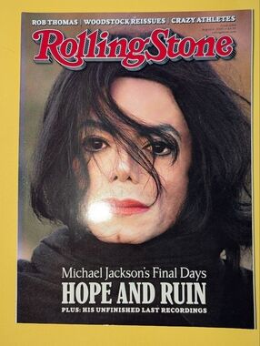Rolling Stone Issue 1084 August 6, 2009 Michael Jackson